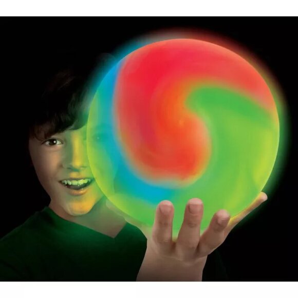 Wubble Tiny Groovy in the Glo Bubble Ball New - Picture 3 of 3